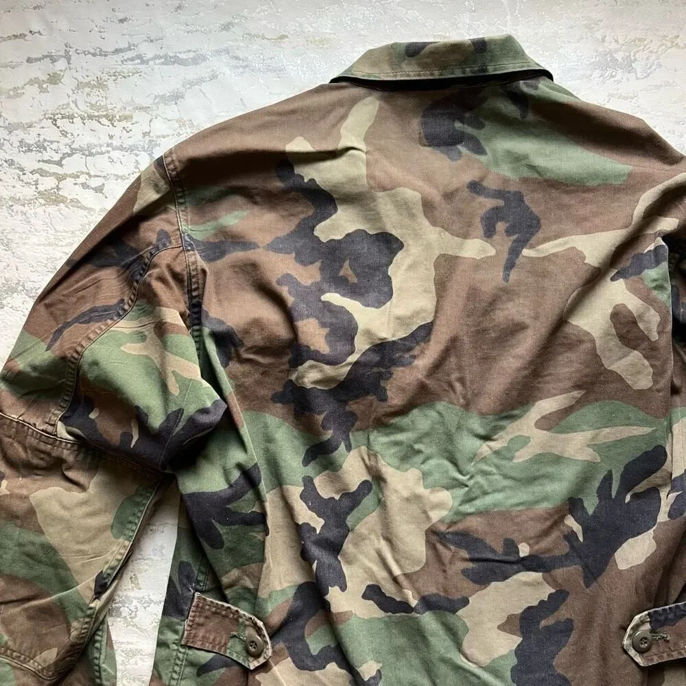 US Army issue 1990 Woodland Jacket camouflage vintage